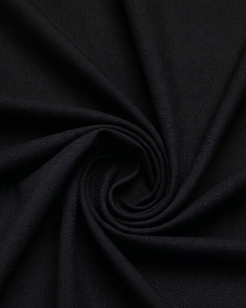 Premium Black Boski Unstitched Suit for Men