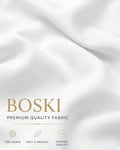 Premium Off White Boski Unstitched Suit for Men