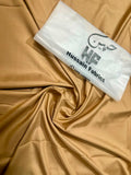 Hussain Fabrics Premium Italian Boski – Honey Bronze Unstitched Suit for Men